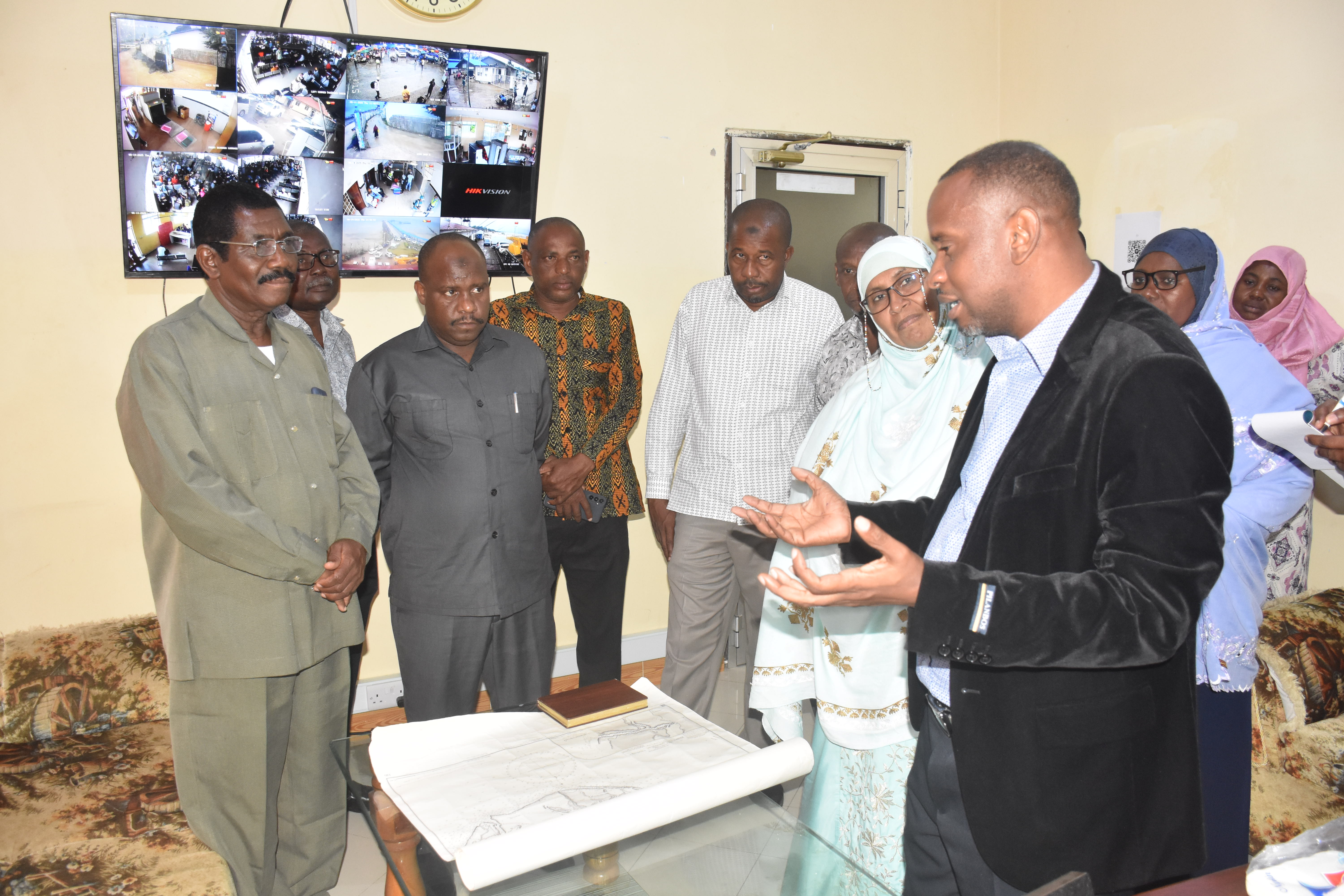 ZIARA YA BODI  YA USHAURI TAASISI YA NYARAKA KISIWANI PEMBA